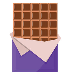 Chocolate Bar On A White Background