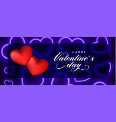 Decorative Valentines Day Celebration Banner