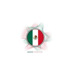 Mexico Circle Flag