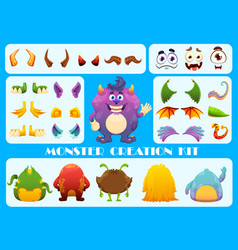 Monster Creation Kit Cartoon Personage Constructor