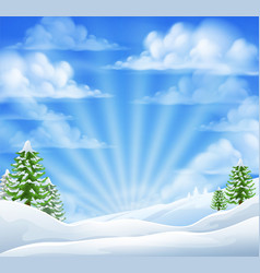 Christmas Snow Winter Background