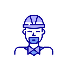 Construction Foreman Profile Picture Bearded