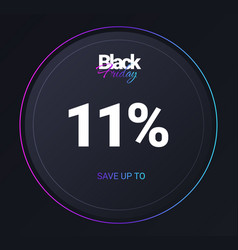 Discount 11 Percent Concept