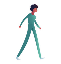 Hospital Walking Woman