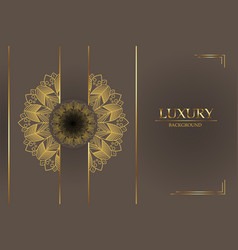 Luxury Gold Mandala Background Design