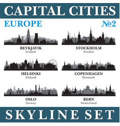 Capital Cities Skyline Set Europe Part 2