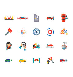 Car Service Icon Set