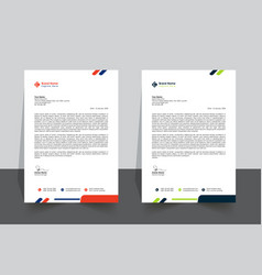 Modern Letter Head Design Template