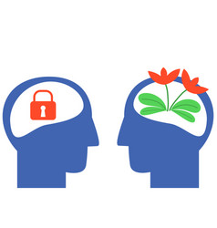 Think Growth Mindset Different Fixed Icon