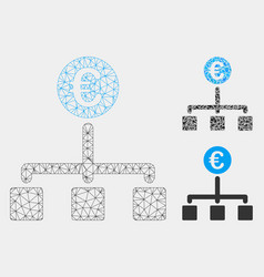 Euro Cash Flow Mesh 2d Model And Triangle