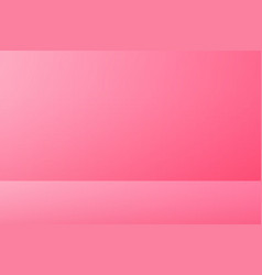 Pink Studio Background 3d Gradient Color Room