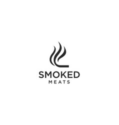 Letter L For Smoky Restaurant Logo Design