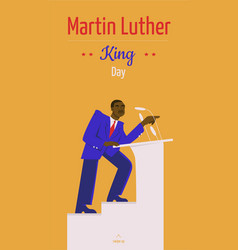 Mlk Day Social Media Story With Martin Luther King