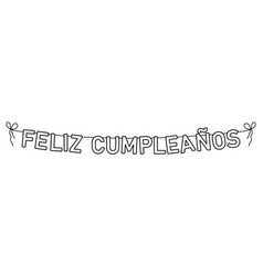 Feliz Cumpleanos Garland Happy Birthday