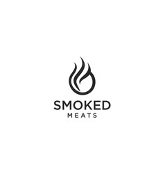 Letter O For Smoky Restaurant Logo Design