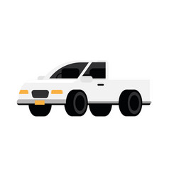 White Pickup Transport