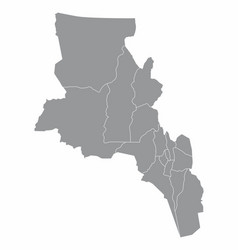 Catamarca Province Administrative Map