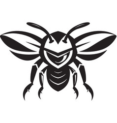 Buzzing Powerhouse Hornet Mascot Logo Design