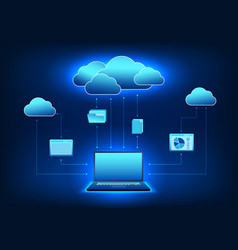 Cloud Technology Computers That Transfer Data