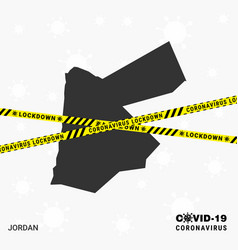 Jordan Country Map Lockdown Template