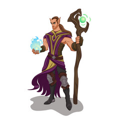 Elf Wizard Warrior 2d