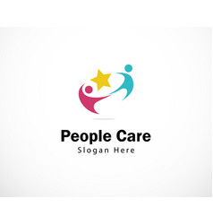 Home People Care Logo Creative Success Design