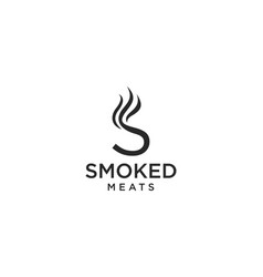 Letter S For Smoky Restaurant Logo Design