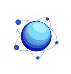 Molecule Structure Nucleus And Electrons Orbit