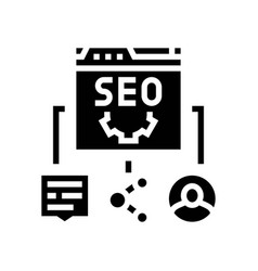 Off Page Seo Glyph Icon