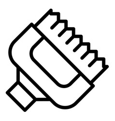 Car Wash Brush Icon Outline Auto Service