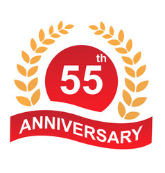 55th Anniversary Logo Art