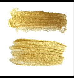 Abstract Golden Brush Strokes Texture Handmade