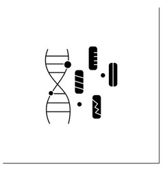 Genetic Diversity Glyph Icon