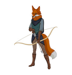 Warrior Fox With Bow