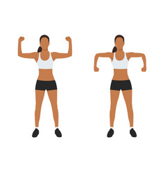 Woman Doing Exercise - Scarecrow Arms