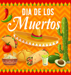 Dia De Los Muertos Mexican Holiday Banner