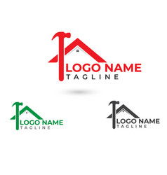 Home Repair Shop Logo Design Real Estate Logo