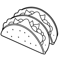 Mexican Tacos Clip Art