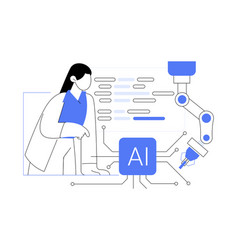 Ai Engineer Abstract Concept