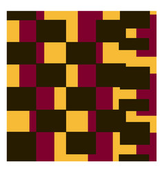 Square Kente Composition