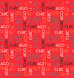 Chicago Pattern Seamless Design