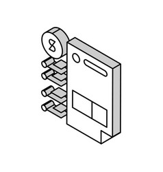 Providing Information On Cash Flow Isometric Icon