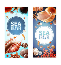 Seashell Banners Set