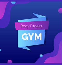 Gradient Gym Design Template