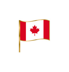 Canada Flag Lapel Badge Design