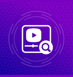 Video Search Icon For Web