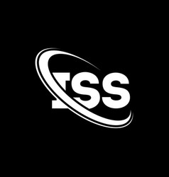 Iss Logo Letter Letter Logo Design