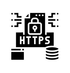 Https Seo Glyph Icon