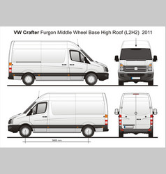 Volkswagen Crafter Delivery Van L2h2 2011