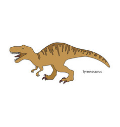 Ancient Dinosaur Iconcolor Logo Isolated